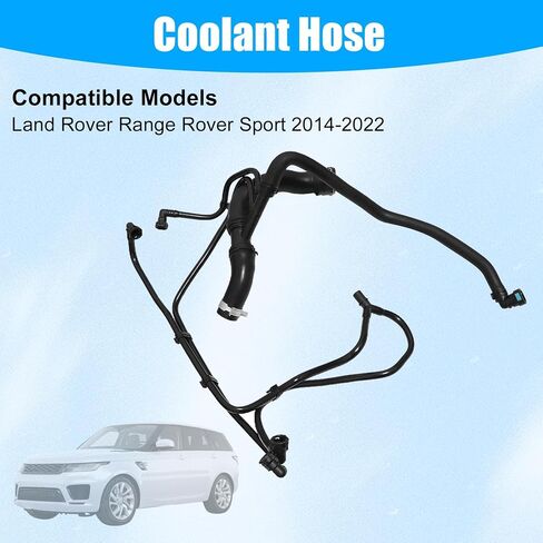 GXARTS Upper Supercharger Coolant Hose LR034637 Compatible with Land Rover Range Rover Sport 2014 2015 2016 2017 2018 2019 2020 2021 2022 in Saudi Arabia
