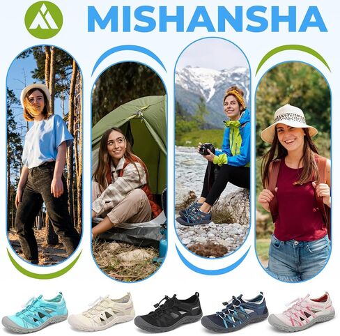 Mishansha Women’s Hiking Sandals Closed Toe, Lightweight Breathable Water Sandals, Non-Slip Outdoor Sport Sandal for Walking Trekking Beach in Saudi Arabia