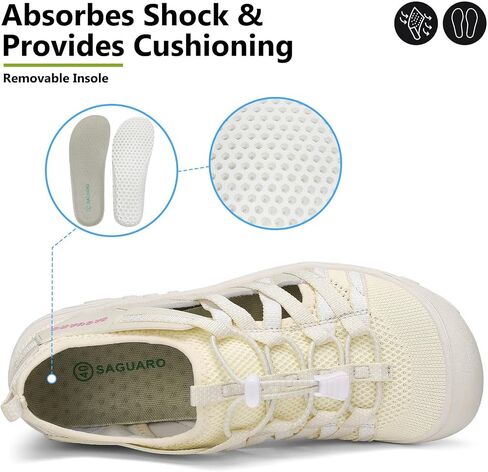 Mishansha Womens Hiking Sandals Closed Toe Comfortable Sport Sandal Non-Slip Quick Dry Water Shoes for Outdoor Beach Trekking in Saudi Arabia