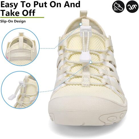 Mishansha Womens Hiking Sandals Closed Toe Comfortable Sport Sandal Non-Slip Quick Dry Water Shoes for Outdoor Beach Trekking in Saudi Arabia