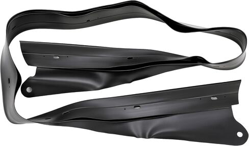 HECASA Rain Rail Replacement Compatible with 1990-2005 Mazda MX5 Miata Convertible Top Plastic Black in Saudi Arabia