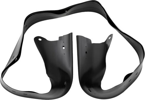 HECASA Rain Rail Replacement Compatible with 1990-2005 Mazda MX5 Miata Convertible Top Plastic Black in Saudi Arabia