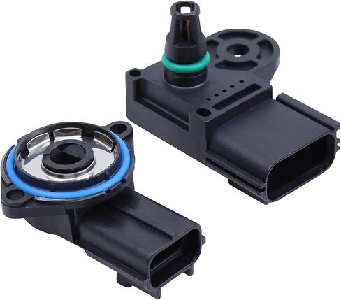 MOTOKU Fuel Injection Idle Air Control Valve and MAP Manifold Absolute Pressure TPS Throttle Position Sensor Kit for Ford Ranger 2001-2011,Focus 2003-200 for Mazda B2300 2001-2010 in Saudi Arabia