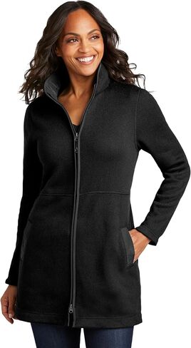 Port Authority Ladies Arc Sweater Fleece Long Jacket in Saudi Arabia