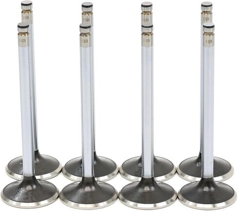 Michigan Motorsports استبدال سهم 1.59 "صمامات العادم لـ LS3 L99 L76 L77 L92 Ly6 L94 L9H L96 Port Port LS Heads 821 823 5364 (8) in Kuwait