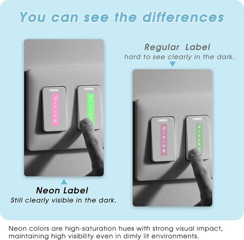 UNOKA Embossing Label Maker Tape Refills Replace for DYMO Organizer Xpress Embossed 1540 1550 1570 12965, Light Pink/Light Purple/Gold/Yellow/Silver/Clear/Black/Blue/Red/Green, 3/8in x 9.8ft, 10PK in Saudi Arabia