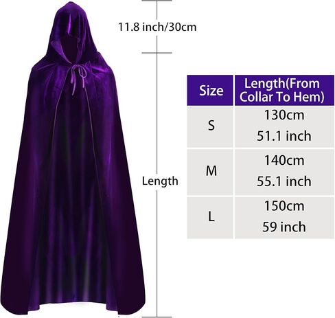 6pcs Halloween Purple Cloak Cosplay مجموعة للنساء مقنعين كيب أنيمي كوس قابل للتعديل قفازات الجوهرة الحمراء قفازات العين in Saudi Arabia