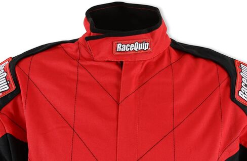 RaceQuip® 130916RQP CHEVRON -1 بدلة القيادة - SFI 3.2A/1 - RED - XL in Kuwait