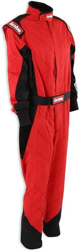 RaceQuip® 130916RQP CHEVRON -1 بدلة القيادة - SFI 3.2A/1 - RED - XL in Kuwait