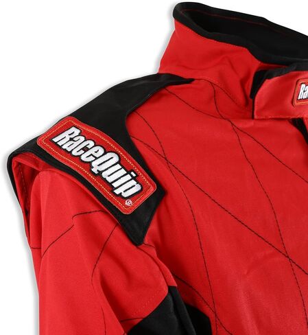 RaceQuip® 130916RQP CHEVRON -1 بدلة القيادة - SFI 3.2A/1 - RED - XL in Kuwait