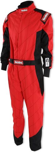 RaceQuip® 130916RQP CHEVRON -1 بدلة القيادة - SFI 3.2A/1 - RED - XL in Kuwait