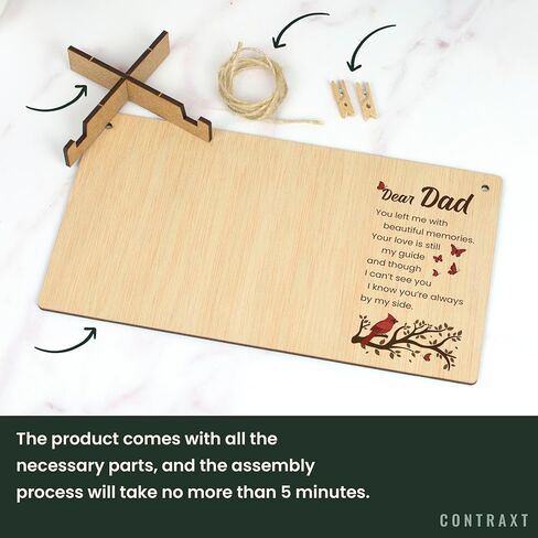 CONTRAXT Pet Memorial Picture Frame, Sympathy Gifts for Loss of Dog or Cat, Bereavement Gift, 4x6 Sentimental Photo Frame, Forever in Our Hearts Memorial Gift for Pets in Saudi Arabia