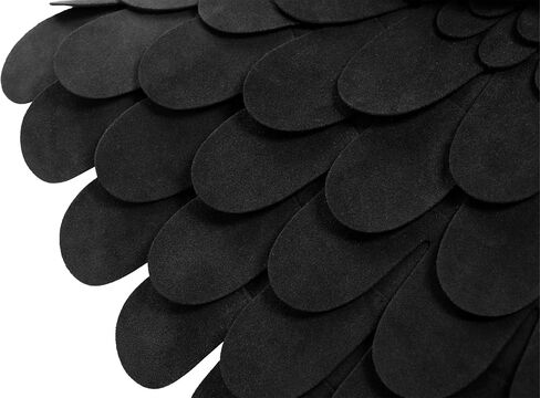 PROCOS Medieval Cowl Scaly Hat Renaissance Cape Hooded Gothic Pagan Scale Neck Armor Halloween Costume Accessory in Saudi Arabia