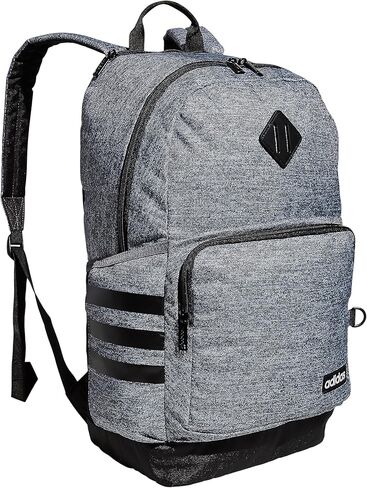adidas 3-Stripe Classic Backpack for Men and Women, Bag with Laptop Sleeve, Meadow Floral Wonder White/Wonder White/5.0, One Size in Saudi Arabia