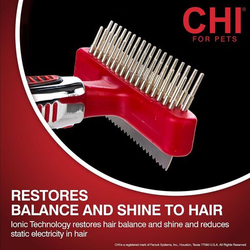 CHI for Dogs Porcupine Brush for Dogs | Best Brush for All Size Dogs | Grooming Tools for Dogs & Puppies in Saudi Arabia