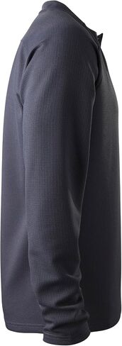 Evoshield Men's 6-4-3 Henley Baseball Long Sleeve Shirt in Saudi Arabia