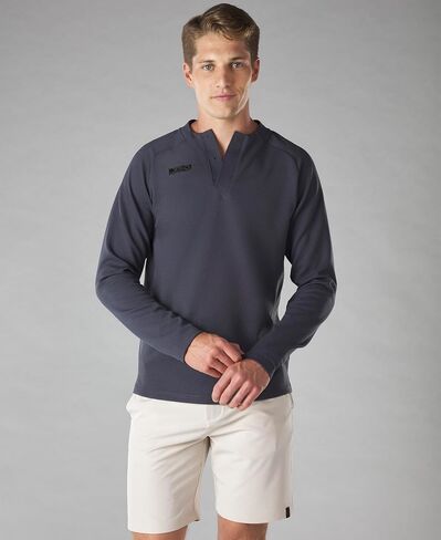 Evoshield Men's 6-4-3 Henley Baseball Long Sleeve Shirt in Saudi Arabia