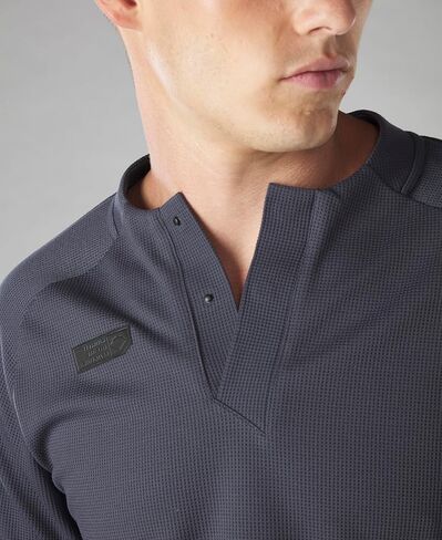 Evoshield Men's 6-4-3 Henley Baseball Long Sleeve Shirt in Saudi Arabia