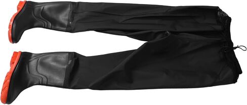 Totority 1set Waders for Men Non- Lightweight Fishing Pants Skid Rain Trousers Versatile Waist Waders for Outdoor Activities Black in Saudi Arabia