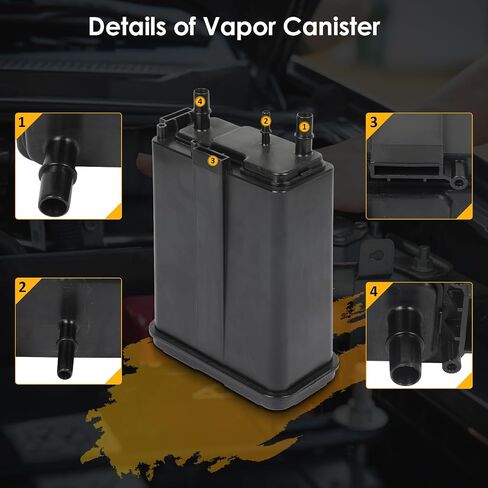 Vapor Canister Replace OE 17113682 Compatible With 2001-2005 for Chevrolet Blazer/Venture;2002-2004 for Chevrolet S10/Trailblazer;2002-2004 for GMC Envoy/Sonoma;2001-2005 for GMC Jimmy in Saudi Arabia
