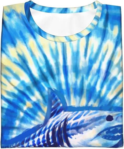 Tie Dye T-Shirts for Kids - Soft Breathable Short Sleeve Tee for Boys & Girls, Hippie Style Summer Top Casual Youth Tops in Saudi Arabia