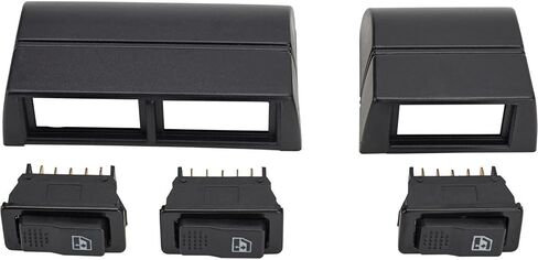 Fits Universal Hotrod Electric Power Window Conversion Installation Kit 5" Wide X 6-1/4" Long-Motors 91123332 101-5698 in Kuwait