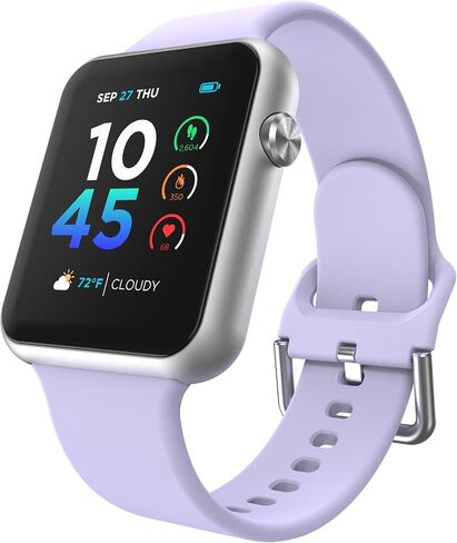 ساعة ذكية iTouch Air 4 - متتبع اللياقة البدنية، مراقب معدل ضربات القلب، وجه ساعة قابل للتخصيص - متتبع النشاط والسعرات الحرارية - أكثر من 100 وضع رياضي - اتصال بلوتوث in Kuwait