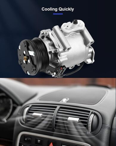 ECCPP CO 1233JC 2000-2006 for Audi TT 2001-2004 for Volkswagen for Golf Jetta 1.8L 1.9L AC Compressor with Clutch in Saudi Arabia