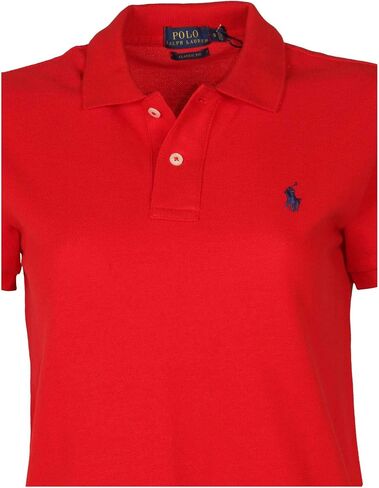 Ralph Lauren Polo Women's Classic Fit Mesh Polo Shirt (RL2000 Red, Large) in Saudi Arabia
