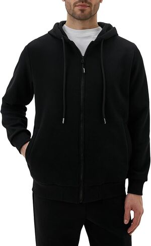 مسارات الرجال غير رسمية من قطعتين من قطعتين للرجال الكامل zip up hoodies و sweatpant مجموعة الركض مجموعات in Kuwait