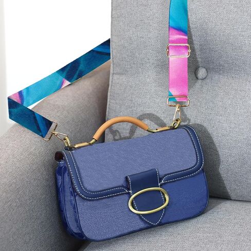 6 Pieces Purse Straps Replacement Crossbody Straps for Purses Guitar Strap Purse Replacement Straps for Handbags in Kuwait