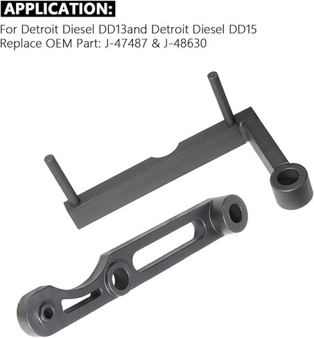 مجموعة أدوات توقيت عمود الحدبات DPTOOL متوافقة مع ديترويت ديزل DD13 DD15 DD16 محرك TDC تحديد موقع أداة ضبط الفرامل دبوس الأداة خط الوقود استبدال W47058090900 W470589104000 in Kuwait