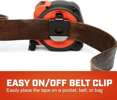Lufkin 1-3/16 x 25' Command Control Series Black Clad Tape Measure - L1025CB-02 in Saudi Arabia