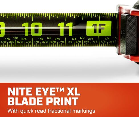Lufkin 1-3/16 x 25' Command Control Series Black Clad Tape Measure - L1025CB-02 in Saudi Arabia