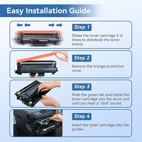 DR730 Drum Unit (Not Toner) Compatible Replacement for Brother DR 730 DR-730 Drum for MFC-L2710DW DCP-L2550DW MFC-L2750DW HL-L2350DW HL-L2370DW MFC-L2690DW Printer (2 Drum) in Saudi Arabia