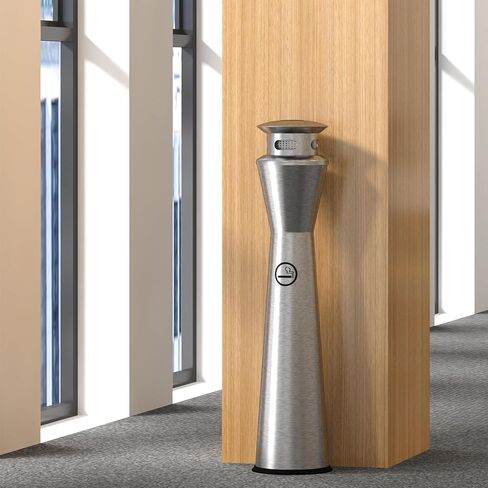 Outdoor Trash Can with Removable Inner Barrel, Stainless Steel Trash Can, Garbage Can for Outside Pool, Backyard, Office, Hotel in Saudi Arabia