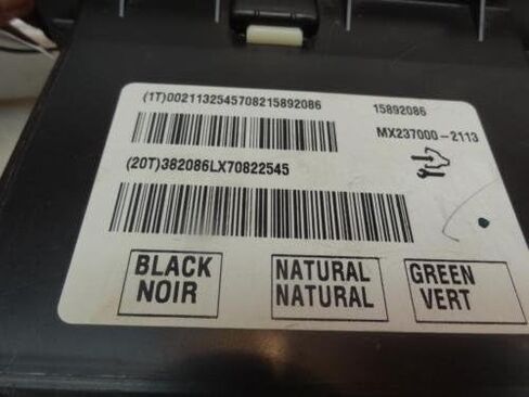 GM 15892086 CONTROL ASM-HTR & A/C (W/ R/WDO DEFGDK ARGT MET in Saudi Arabia
