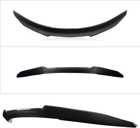 AeroBon Real Carbon Fiber Trunk Spoiler Wing Compatible with 2017-2023 Tesla Model 3 Spoiler (Big) in Kuwait
