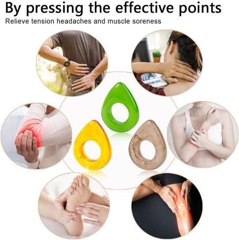 Zorza 3pcs مقعد السيارة بدون مجهود أداة الراتنج راتنج مذيع نقطة تدليك الأداة المثالية لالتهاب المفاصل الطويل الأظافر محمولة مشبك السيارة المحمولة أداة مقعد السيارة in Kuwait