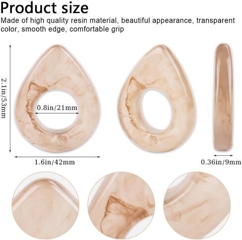 Zorza 3pcs مقعد السيارة بدون مجهود أداة الراتنج راتنج مذيع نقطة تدليك الأداة المثالية لالتهاب المفاصل الطويل الأظافر محمولة مشبك السيارة المحمولة أداة مقعد السيارة in Kuwait