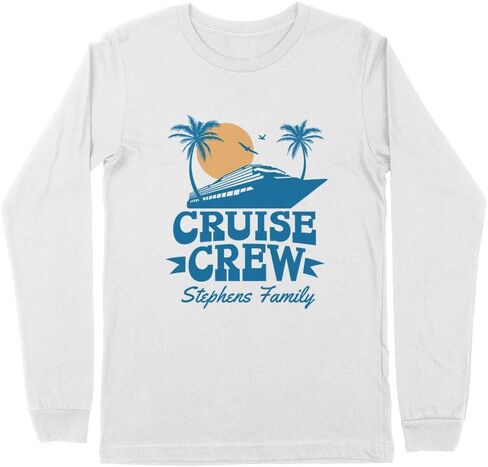 Cruise Crew Stephens Family Kids Long Sleeve T-Shirt Youth in Saudi Arabia