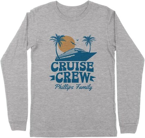 Cruise Crew Phillips Family Kids Long Sleeve T-Shirt Youth in Kuwait