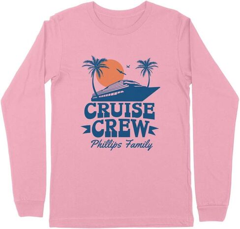 Cruise Crew Phillips Family Kids Long Sleeve T-Shirt Youth in Kuwait