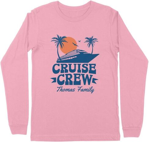 Cruise Crew Thomas Family Kids Long Sleeve T-Shirt Youth in Kuwait