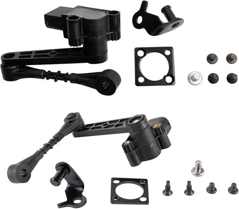 TRQ Front Ride Leveling Sensit Sensor Sender & Passenger Side متوافق مع 2006-2009 Land Rover Range Rover Sport in Saudi Arabia