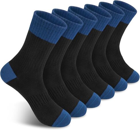 Toddler Kids Boys Basketball Athletic Crew Socks, Youth Girls Soft Cozy Casual Striped Seamless Cotton Sports Socks in Saudi Arabia