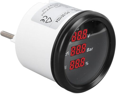 زيت ضغط الماء الرقمي على مستوى الجهد الرقمي ، مستوى ضغط مياه الزيت من 9 إلى 32 VCC (إطار أسود أسود) in Kuwait
