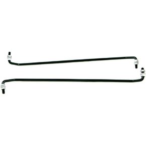 لـ Chevy for Camaro 1990-1992 ، لـ Pontiac for Firebird 1990-1992 قابلة للتحويل القابلة للتحويل العلوية الجانبية #2 قضبان توصيل القضبان الخلف اليسار يمينًا 12504750 12504751 in Kuwait