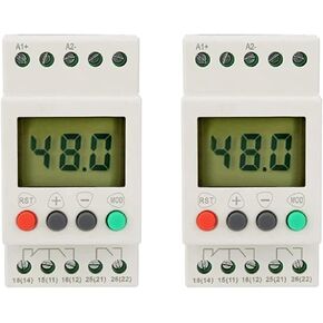 2x Detection Detection Relay SVR1000 حماية الجهد الرقمي مراقبة مراقبة المرحلة الواحدة ، ACDC 24-48V in Saudi Arabia
