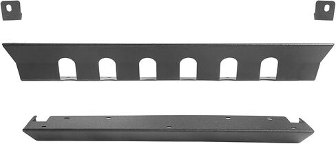 u-Box Wrangler Cladding Skid Plate Door Armor Rocker Guards Slider Compatible with Jeep Wrangler JK Unlimited 2007-2018 4-Door in Saudi Arabia